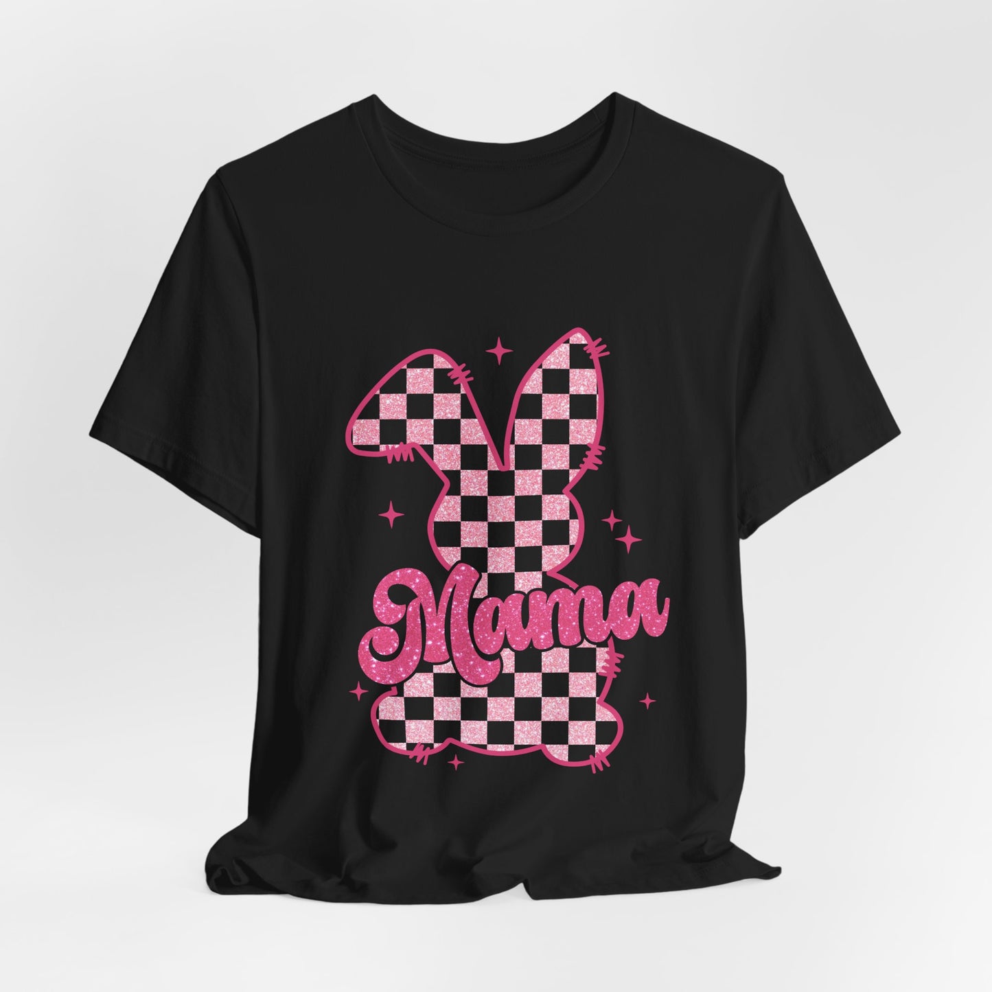 Mama Bunny Short Sleeve Tee - Cute Spring T-Shirt for Moms