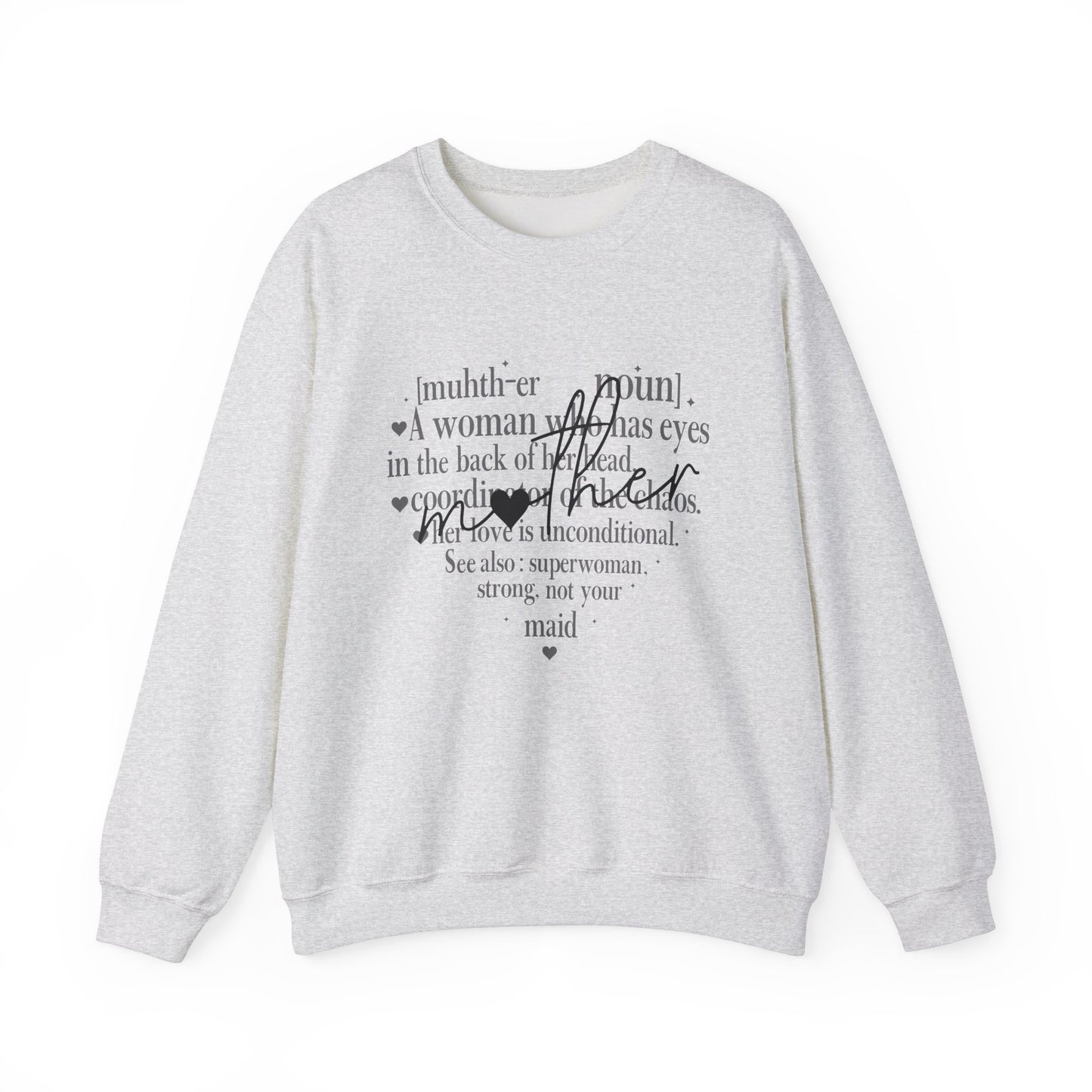 Unisex Heavy Blend™ Crewneck Sweatshirt - 'Muther' Definition