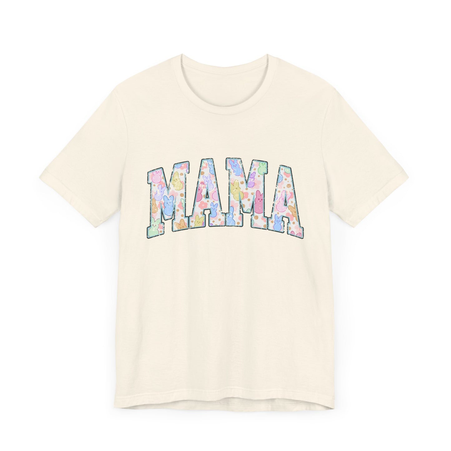 Floral 'Mama' Unisex Jersey Tee - Perfect Gift for Mother's Day