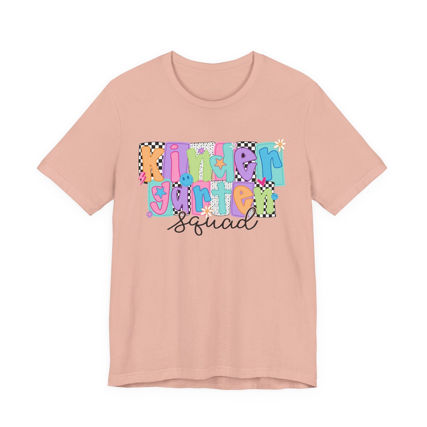 Kindergarten Squad T-Shirt, Teacher Gift, Cute Classroom Tee, Back to School, Kids Birthday Celebration
