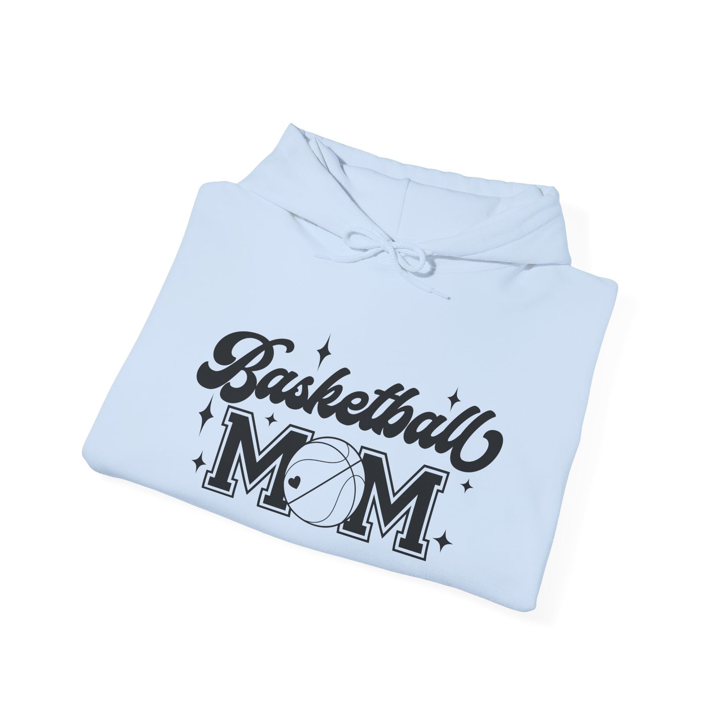Basketball Mom Unisex Heavy Blend Hoodie - Perfect Gift for Sports Moms