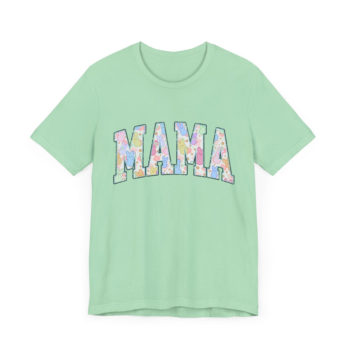 Floral 'Mama' Unisex Jersey Tee - Perfect Gift for Mother's Day