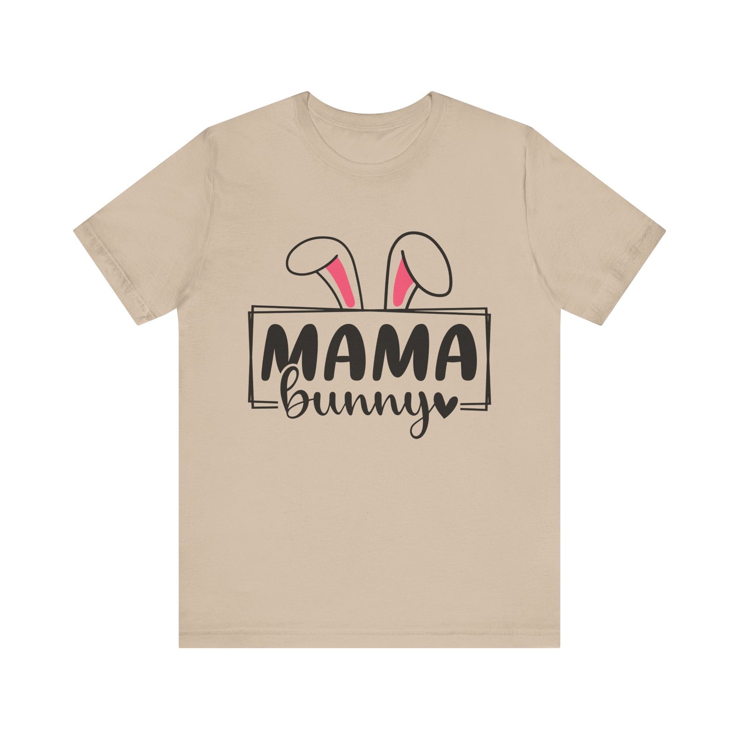 Mama Bunny Unisex Short Sleeve Tee - Perfect for Easter Celebrations