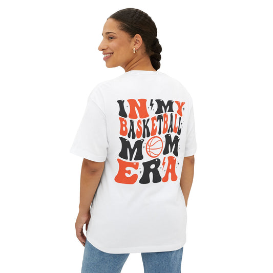 Unisex Oversized Boxy Tee - 'In My Basketball Era' Graphic Tee for Sporty Casual Style