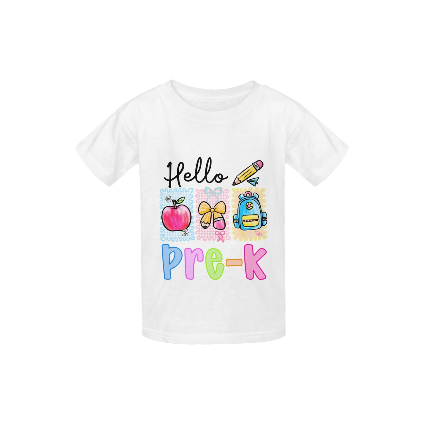 Back to School Youth Preppy PreK Tee