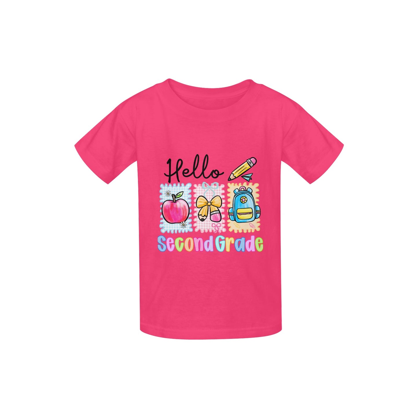 Back to School Youth Second Grade Tee