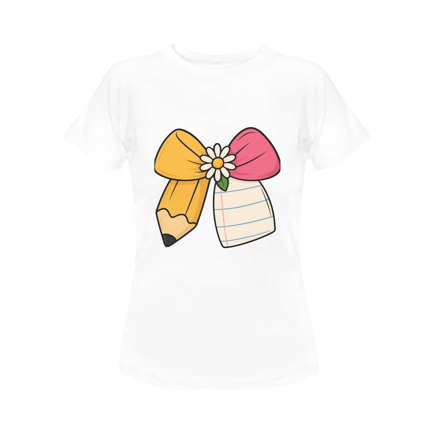 Back to School bow Women's T-Shirt in USA Size (Front Printing Only)